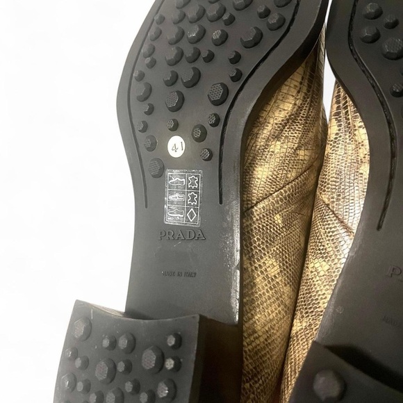 Prada Snakeskin Women’s Boots Size 41. - Picture 6 of 6